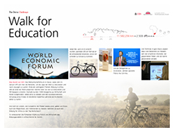 The Davos Challenge: Walk for Education