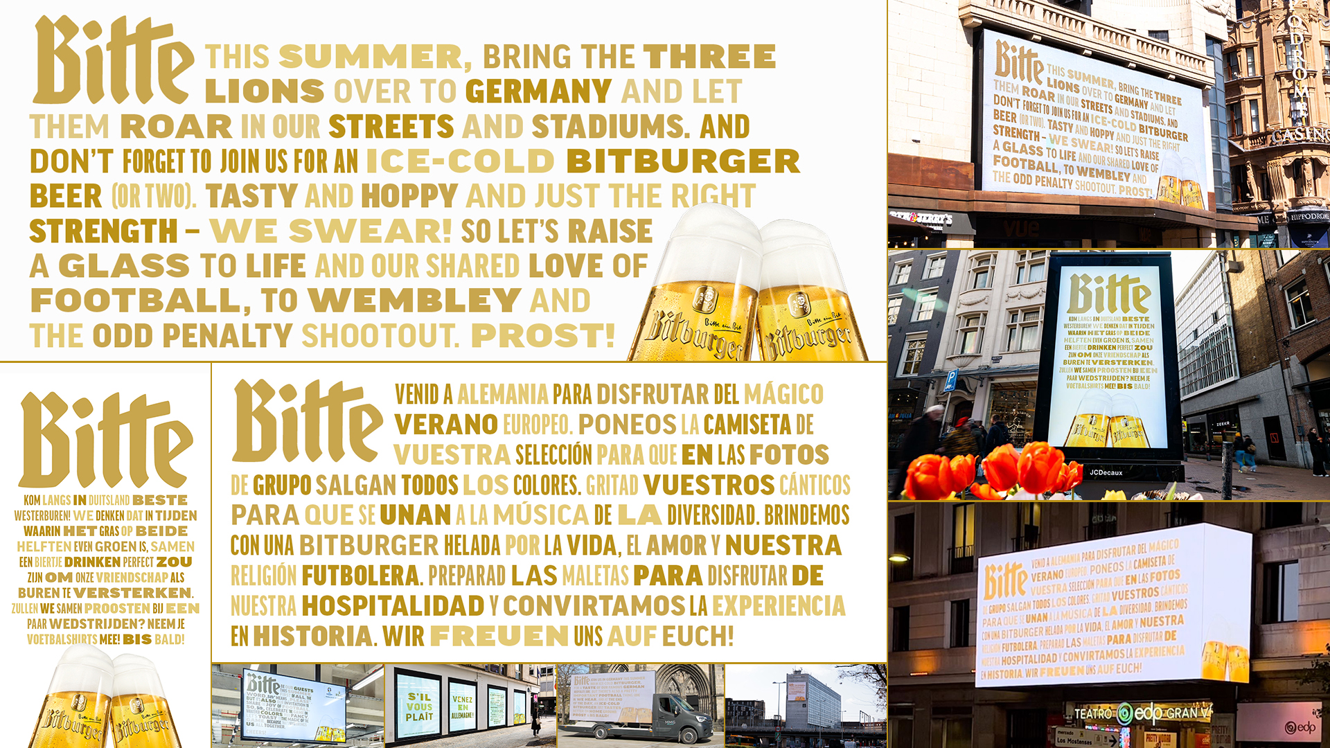 Bitburger - Bitte Come to Germany - Visual 01 - Collage OoH