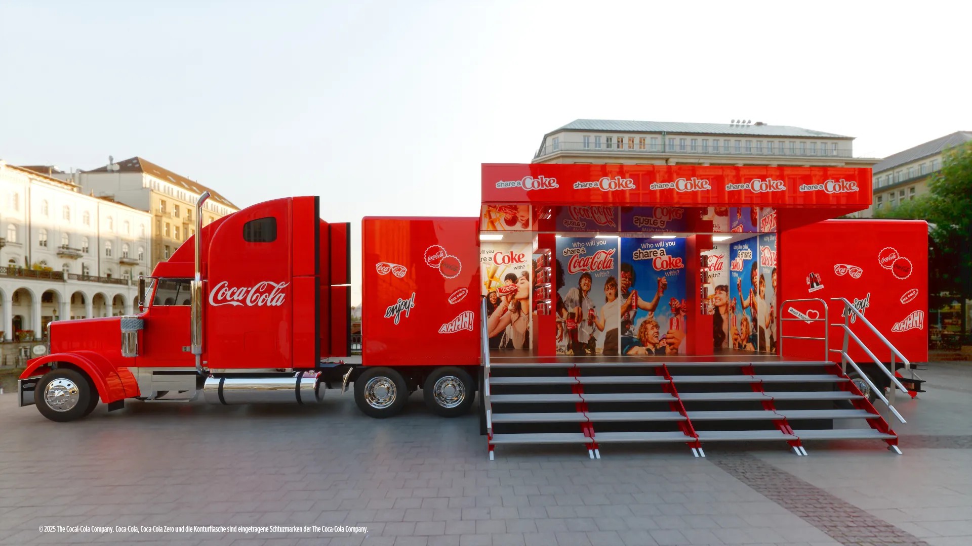 Share a Coke Truck Event Tour